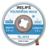 Relife Desoldering Wick  (1.5m Long - 3.5mm Wide) - RL-3515
