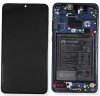 Huawei Mate 20 (HMA-L29) LCD Display + Touchscreen + Frame Incl. Battery and Parts 02352FQM Blue
