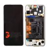 Huawei P30 Lite (MAR-LX1M) LCD Display + Touchscreen + Frame Incl. Parts and Battery 02352RQC Pearl White