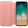 Apple iPhone 7 Plus - Leather Folio Book Case - Pink