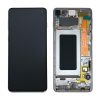 Samsung G973F Galaxy S10 LCD Display + Touchscreen + Frame GH82-18850A/GH82-18835A Black