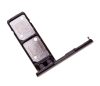 Sony Xperia L2 (H3311) Simcard holder + Memorycard Holder (Dual-SIM) A/405-81040-0001 Black
