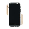 HTC One M8 LCD Display + Touchscreen + Frame with Sim, SD and Volume Flex Gold