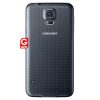 Samsung G900F Galaxy S5 Backcover GH98-32016B Black