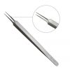 High Precision Stainless Steel Tweezer for Micro Chips - AT-11JP