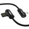XO Lightning Audio Splitter for Music & Charging 1m - NB38 - Black
