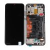 Huawei P Smart S/Y8p (AQM-LX1) LCD Display + Touchscreen + Frame Incl. Battery and Parts 02353PNT Black
