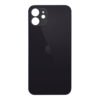 Apple iPhone 12 Backcover Glass  - Black