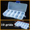 Multi-Function Storage Box - 10 Compartments - Clear