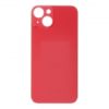 Apple iPhone 14 Backcover Glass - (Wide Camera Opening) - Red