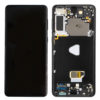 Samsung SM-G996B Galaxy S21 Plus LCD Display + Touchscreen + Frame - GH82-27267A/GH82-27268A - (No Camera/Battery) - Black