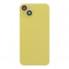 Apple iPhone 14 Plus Backcover Glass - With Metal plate + Magsafe Magnets - Yellow