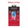 Swissten iPhone 15 Plus Tempered Glass - 54501843 - Full Glue - Black