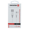 Swissten Outdoor Type-C USB Cable - 71504402 - 1.5m - 9mm - White