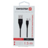 Swissten Outdoor Type-C USB Cable - 71504403 - 1.5m - 9mm - Black