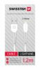 Swissten Lightning Cable - 71506030BOX - For CDU Box - White
