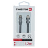 Swissten Textile USB-C To Lightning Cable - 71525202 - 1.2m - Grey