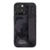 Tactical iPhone 14 Pro Max Camo Troop Drag Strap Cover - 8596311194696 - Black