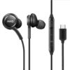 Samsung AKG Type-C In-Ear Earphones - EO-IC100BBEGEU/GH59-15252A - Bulk Original - Black