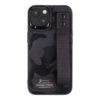 Tactical iPhone 13 Pro Max Camo Troop Drag Strap Cover - 8596311194726 - Black