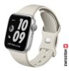 Swissten Apple Watch 38-41mm Silicone Band - 46000107 - Stone Grey