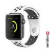 Swissten Apple Watch 42-49mm Sport Silicone Band - 46000612 - White