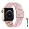 Swissten Apple Watch 38-41mm Nylon Band - 46000707 - With Buckle - Pink