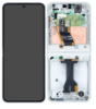 Samsung SM-F741B Galaxy Flip 6 LCD Display + Touchscreen + Frame - GH82-35014F - White