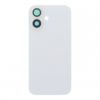 Apple iPhone 16 Backcover Glass - With Camera Frame + Iron Plate + NFC Magnet - White