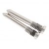 Apple iPhone 16/iPhone 16 Plus/iPhone 16 Pro/iPhone 16 Pro Max Bottom Screws - 2pcs one set - White