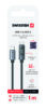 Swissten USB-C To USB-C Cable With LCD - 71551075 - 1 Meter - Black