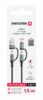 Swissten Textile 4-in-1 USB-C Cable - 74501102 - 1.5 Meter