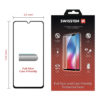 Swissten iPhone 17 Pro Max Tempered Glass - 54501884 - Full Glue - Black