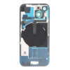 Apple iPhone 15 Backcover Glass - Pulled - Metal Plate + NFC Magsafe Magnets + Wireless Charging Flex / Flash Light Flex - Blue