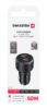 Swissten Dual USB-C Car Charger (50W) - 20111905 - Black