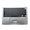 Apple MacBook Air 13'' - A3113 - 2024/Macbook Air 13'' M4 - A3240 (2025) Top Cover - With UK version keyboard - Silver