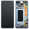 Samsung G973F Galaxy S10 LCD Display + Touchscreen + Frame - GH82-18850C/GH82-18835C - (Self-Assembled)  - Blue
