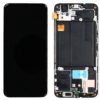 Samsung SM-A405F Galaxy A40 LCD Display + Touchscreen + Frame - GH82-19672A/GH82-19674A - (Self-Assembled)  - Black
